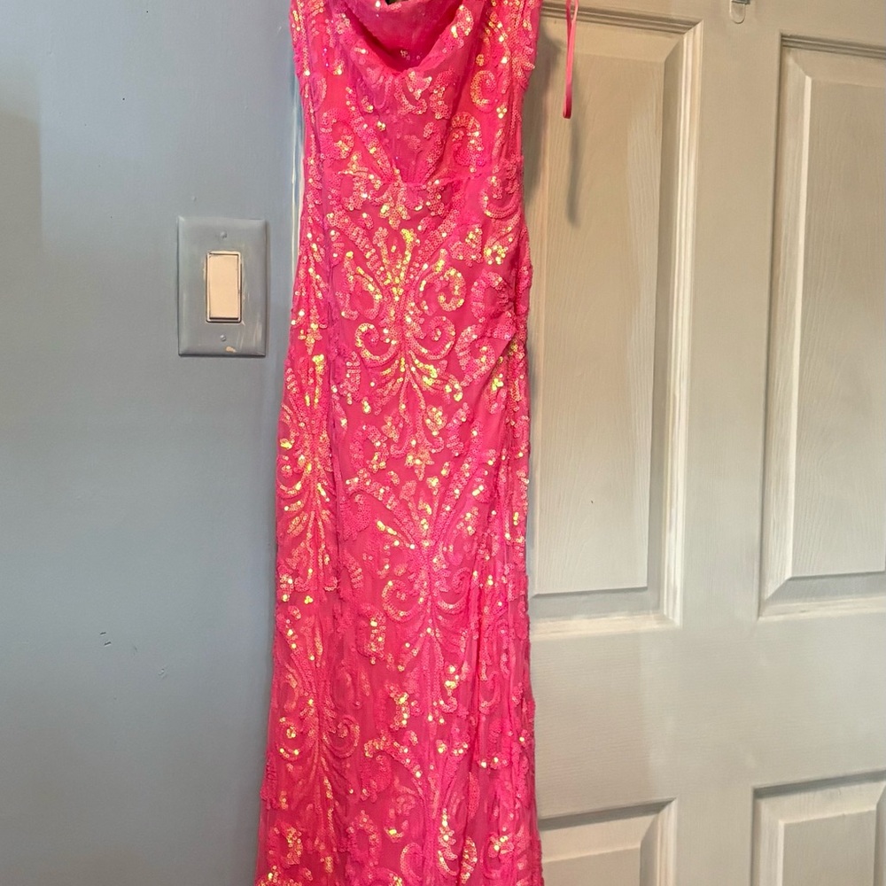 Pink Sparkly prom dress